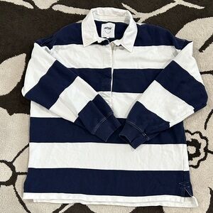 Aerie oversized Rugby Shirt Large
